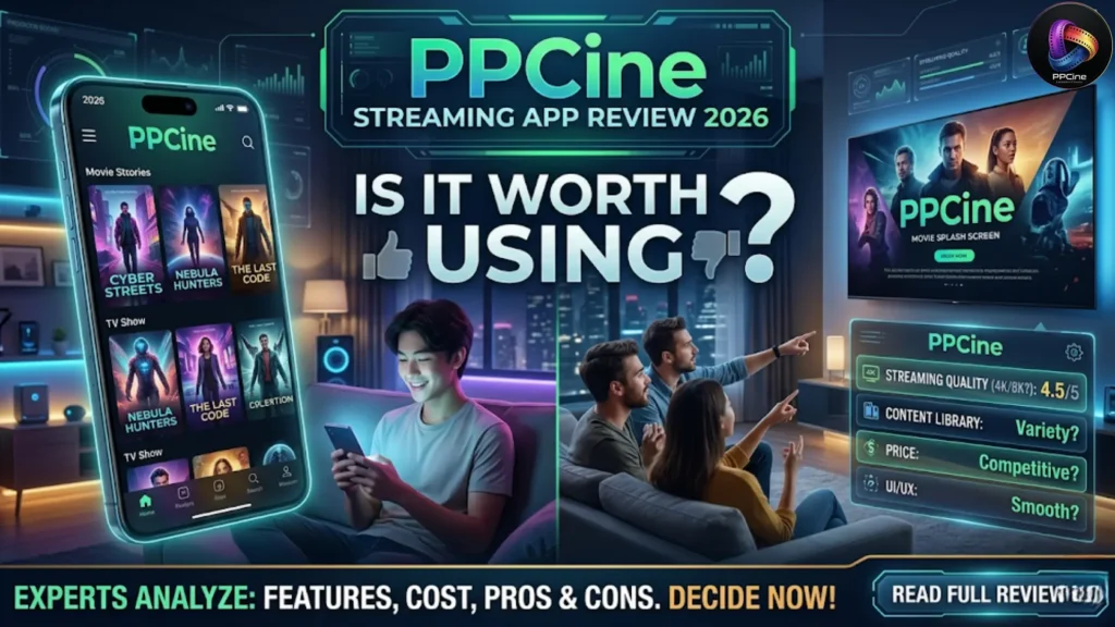 PPCine Movie App Review: Is it Worth it? 1 ppcine-apk-streaming-app-review-2026-is-it-worth-using